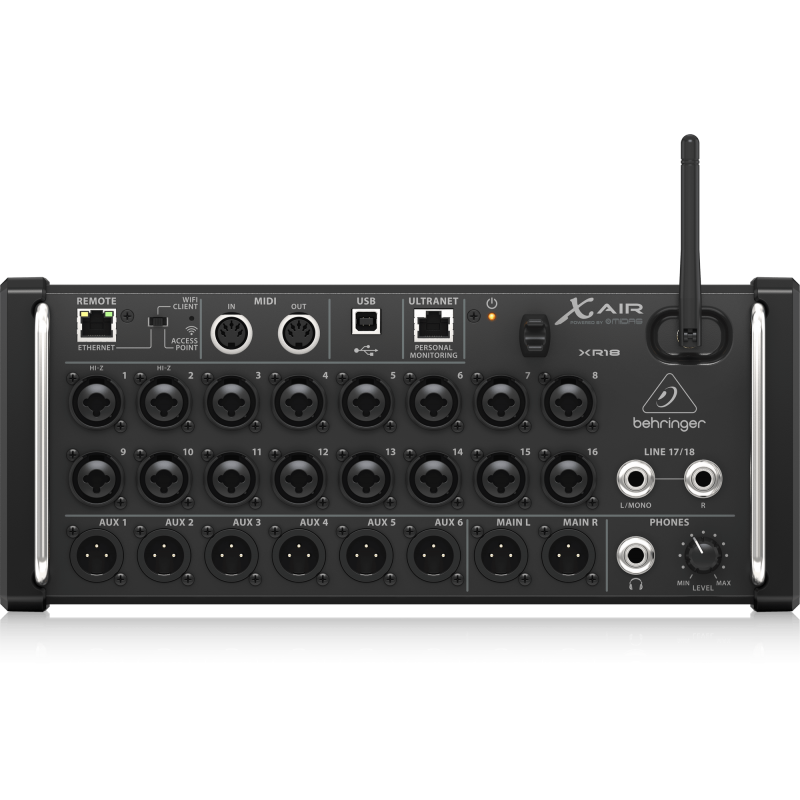 Behringer X AIR XR18 - 18-kanałowy mikser cyfrowy z WiFi - 1