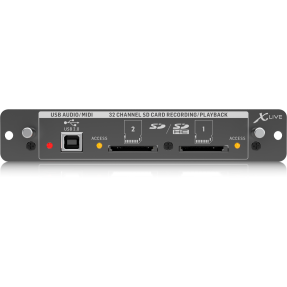 Behringer X-LIVE - karta do nagrywania/odtwarzania audio - 1