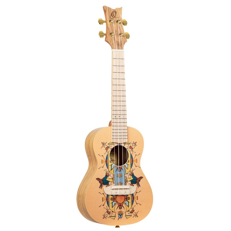 Ortega RUAR-EY - ukulele koncertowe - 1