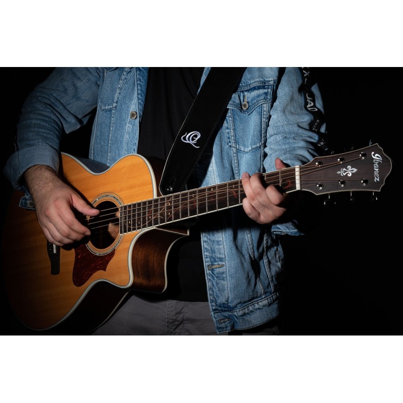 Ortega OSSU-60 - skórzany pasek do gitary - 4