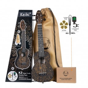 Ortega Keiki K2SS-OKC - ukulele sopranowe, zestaw - 1