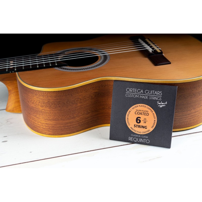 Ortega RQS - struny nylonowe do gitary klasycznej (.025/.038) - 4