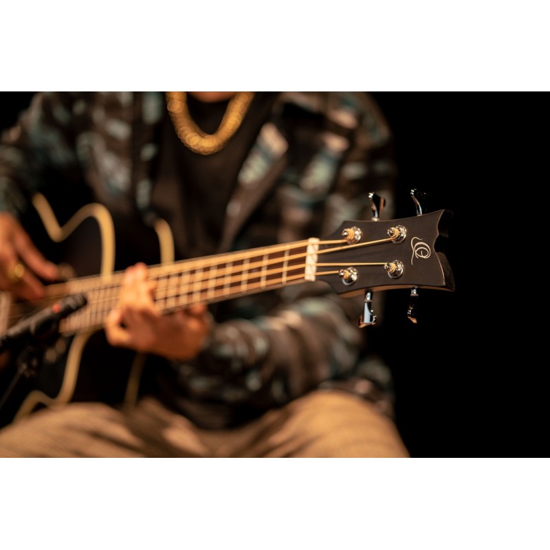 Ortega D7CE-SBK-4 - gitara basowa - 3