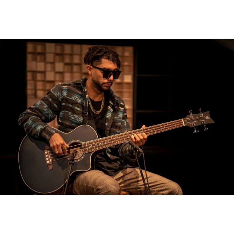 Ortega D7CE-SBK-4 - gitara basowa - 4