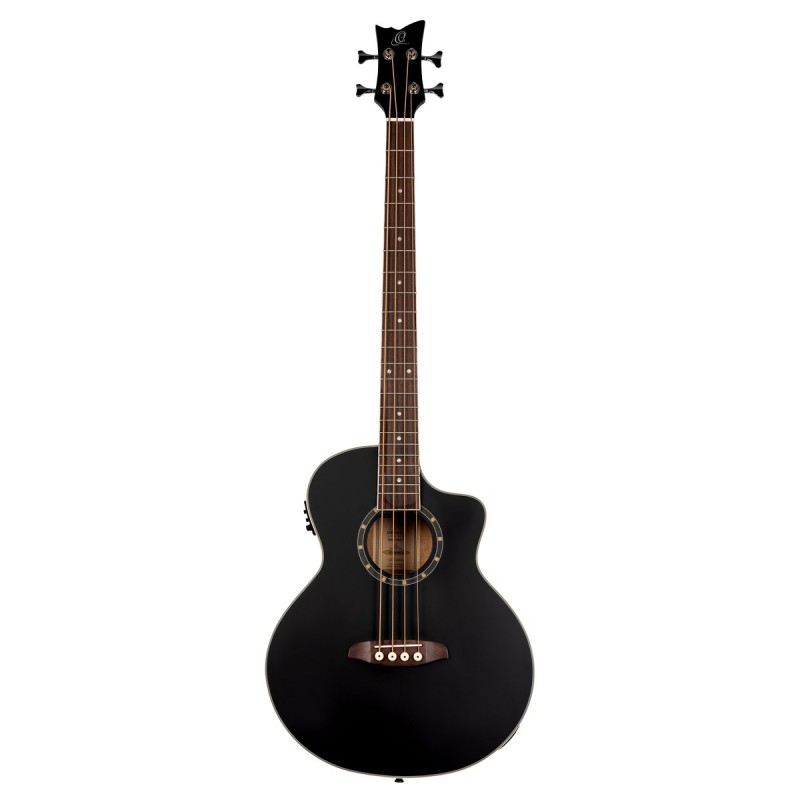 Ortega D7CE-SBK-4 - gitara basowa - 5
