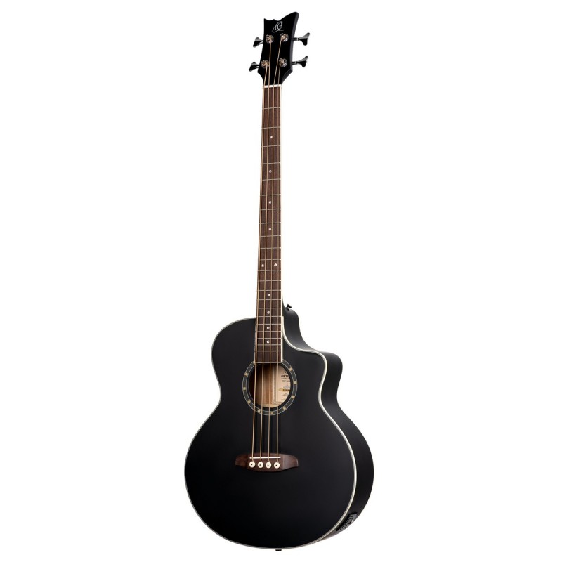 Ortega D7CE-SBK-4 - gitara basowa - 6