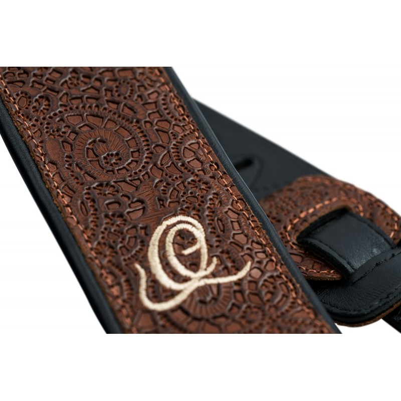 Ortega OSBY-6 - skórzany pasek do gitary - 3