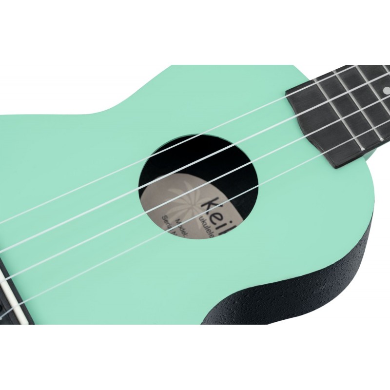 Ortega Keiki K2-CBM - ukulele sopranowe, zestaw Caribbean Mint - 11
