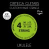 Ortega UKP-CC - struny do ukulele koncertowego (.024/.026) - 1