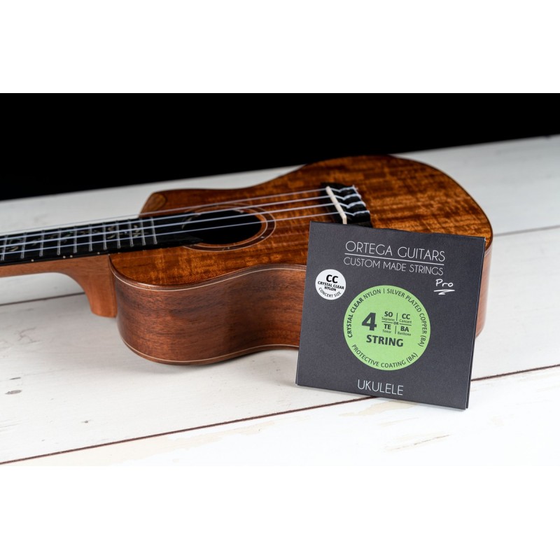 Ortega UKP-CC - struny do ukulele koncertowego (.024/.026) - 3