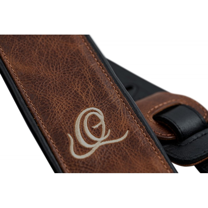 Ortega OSAR-6 - skórzany pasek do gitary - 3