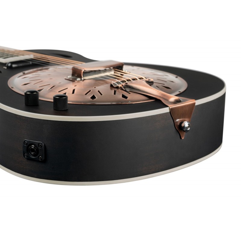 Ortega RRG40CE-DBK-L - gitara rezofoniczna - 11