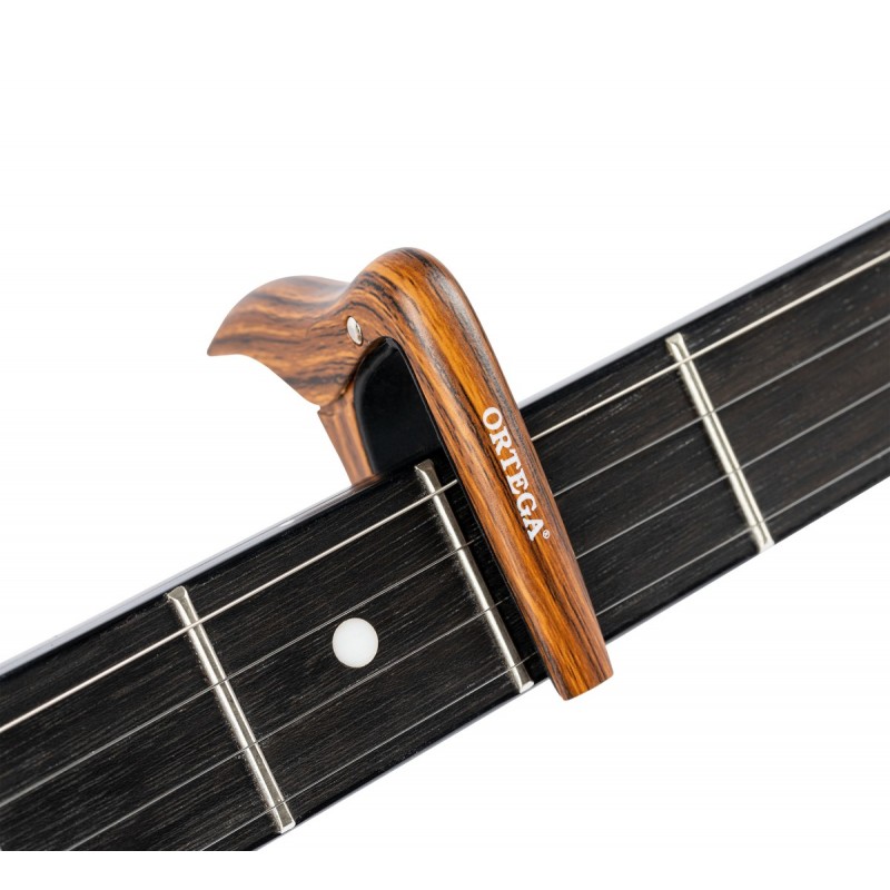 Ortega OCAPOUKE-WND - kapodaster do ukulele, banjo lub mandoliny - 4