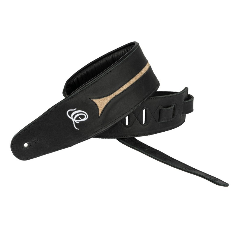 Ortega OSBS-2 - skórzany pasek do gitary - 1