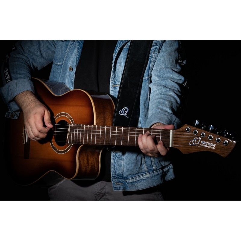Ortega OSCL-3 - skórzany pasek do gitary - 5