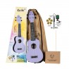 Ortega Keiki K2-LAF - ukulele sopranowe, zestaw Lavender Field - 1