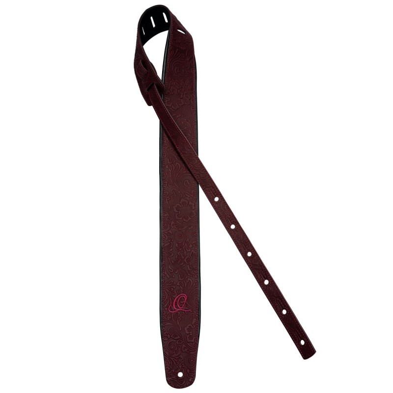 Ortega OSBY-5 - skórzany pasek do gitary - 2