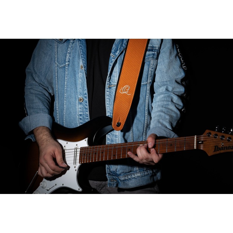 Ortega OSCU-6 - skórzany pasek do gitary - 5