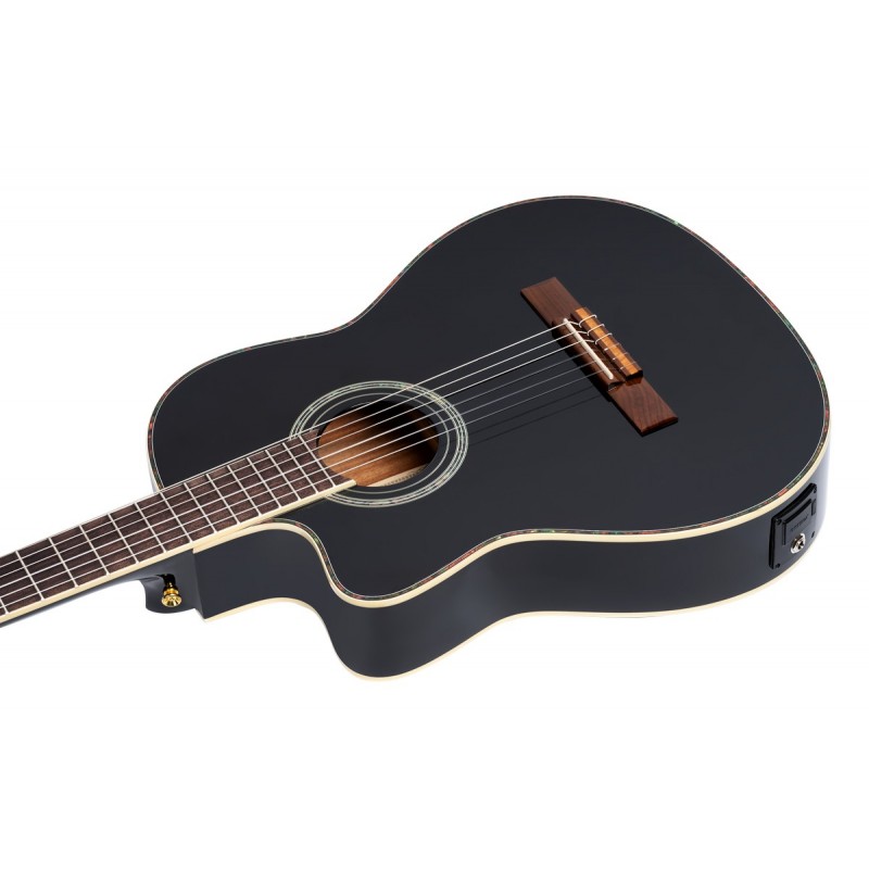 Ortega RCE145LBK - gitara klasyczna 4/4 - 7