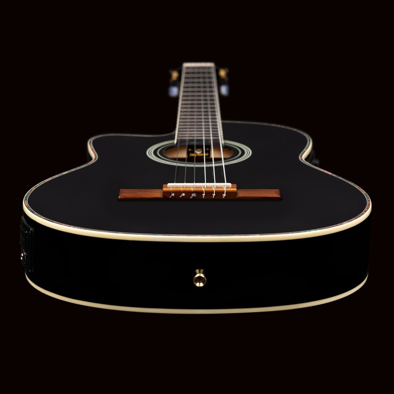 Ortega RCE145LBK - gitara klasyczna 4/4 - 10