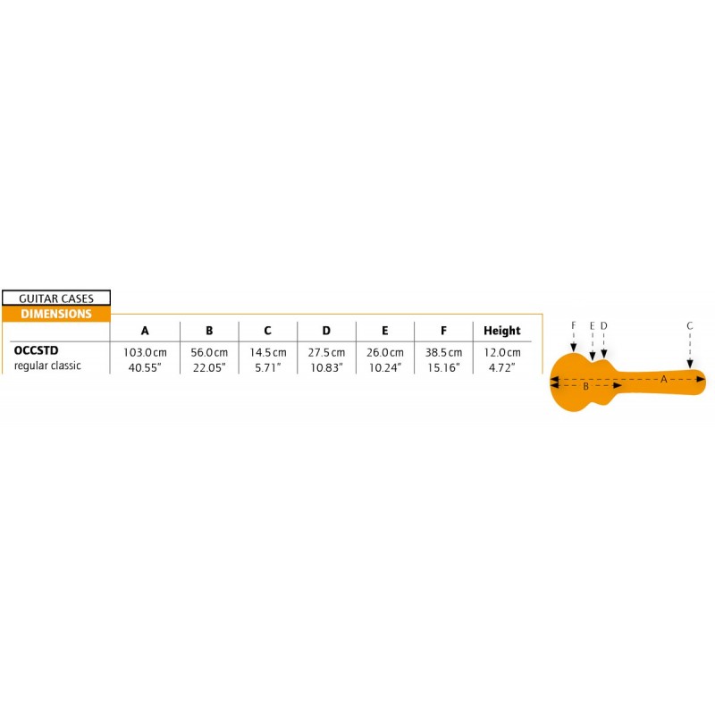 Ortega OACCSTD-DN - futerał na gitarę akustyczną - 3