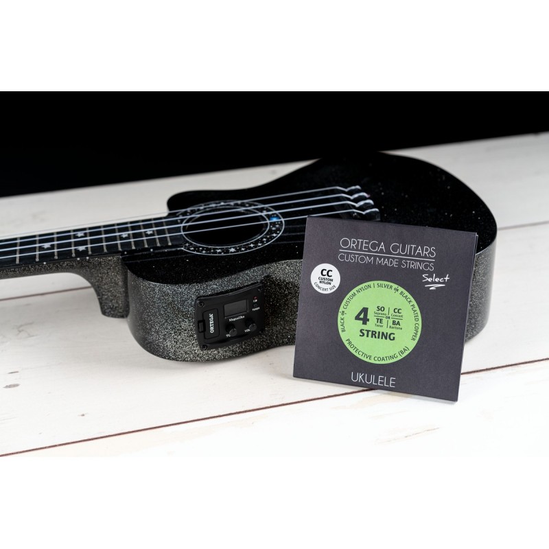 Ortega UKS-CC - struny do ukulele koncertowego (.024/.026) - 3