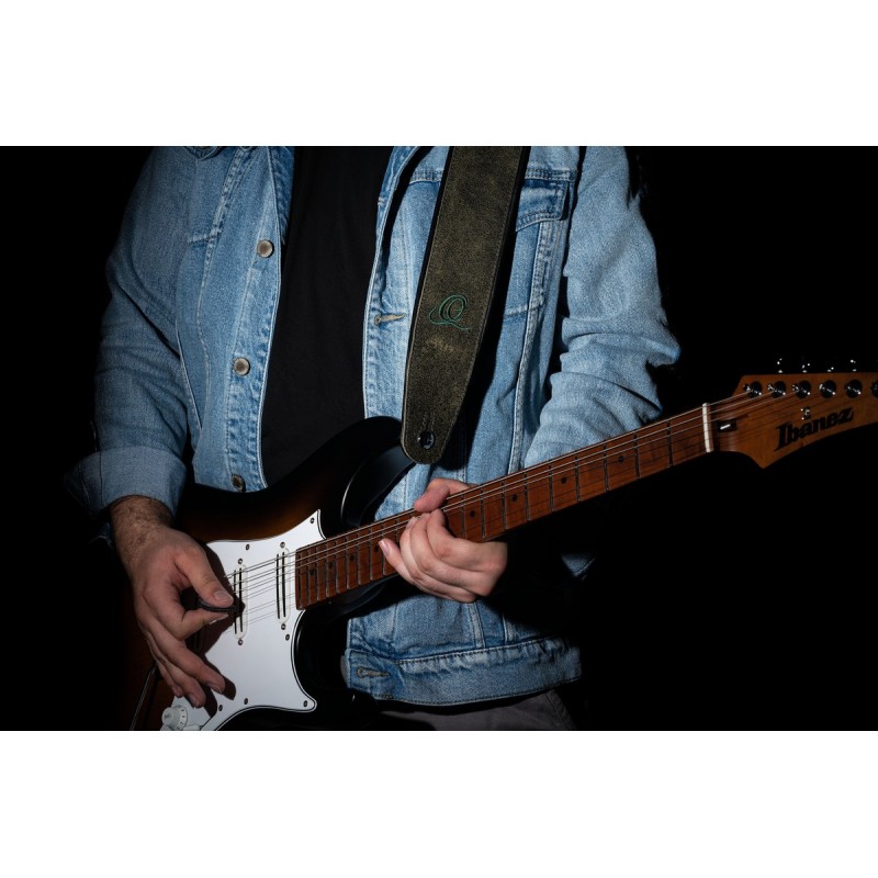 Ortega OSAR-4 - skórzany pasek do gitary - 5