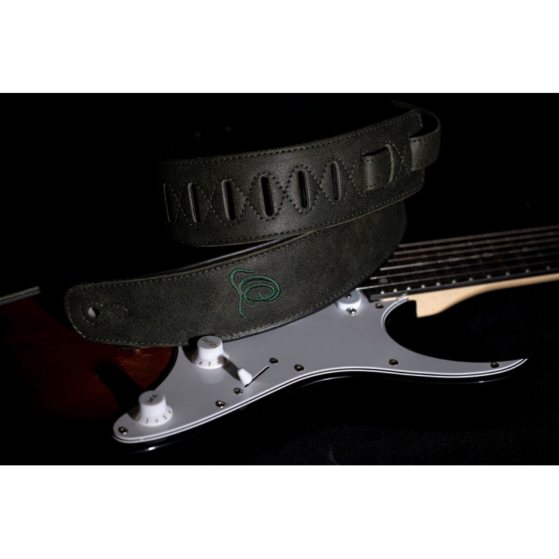 Ortega OSAR-4 - skórzany pasek do gitary - 7