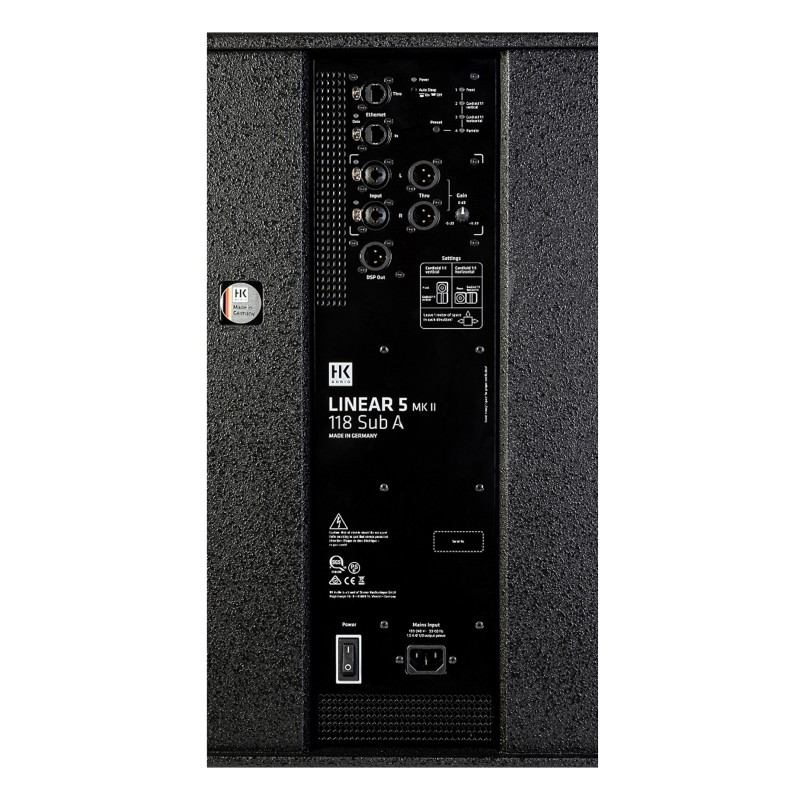 HK Audio LINEAR 5 MK II 118 Sub A - subwoofer aktywny - 6