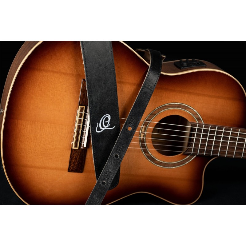 Ortega OSSU-10 - skórzany pasek do gitary - 4