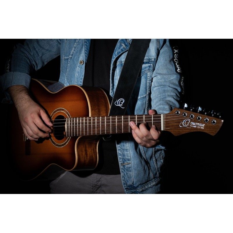 Ortega OSSU-10 - skórzany pasek do gitary - 5