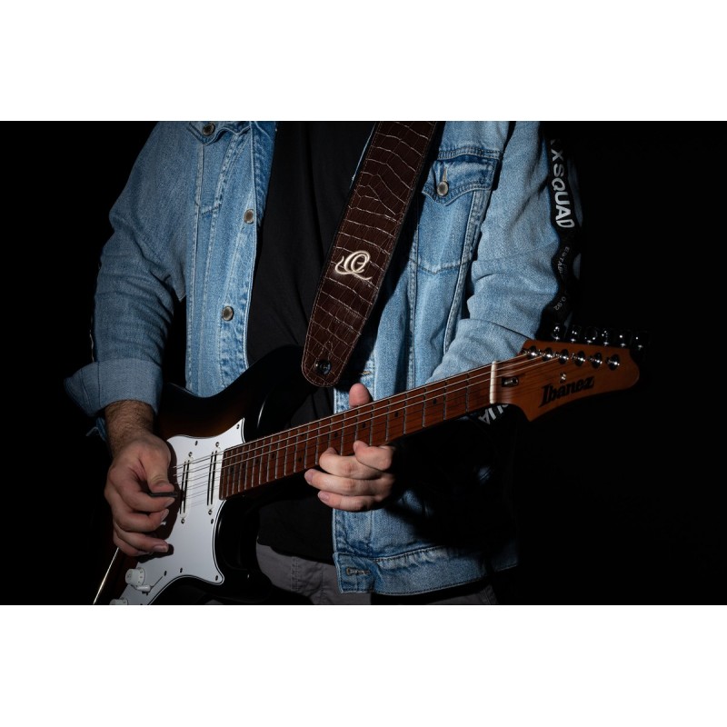 Ortega OSCU-3 - skórzany pasek do gitary - 5