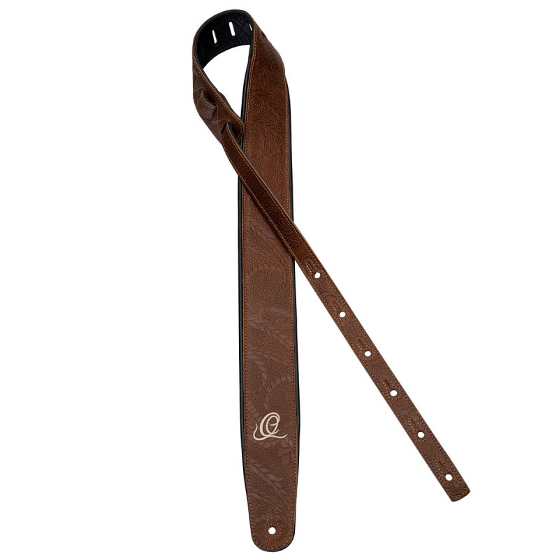 Ortega OSCU-2 - skórzany pasek do gitary - 2