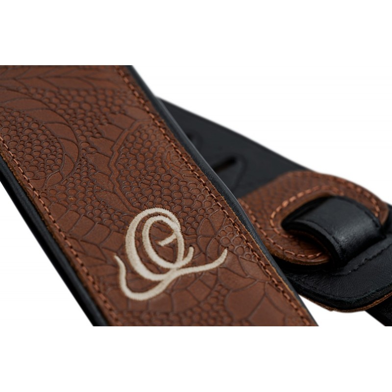 Ortega OSCU-2 - skórzany pasek do gitary - 3