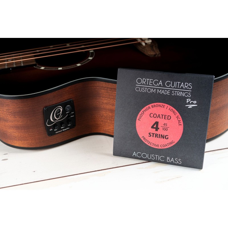 Ortega ABP-4 - struny do gitary akustycznej (.045/.100) - 4