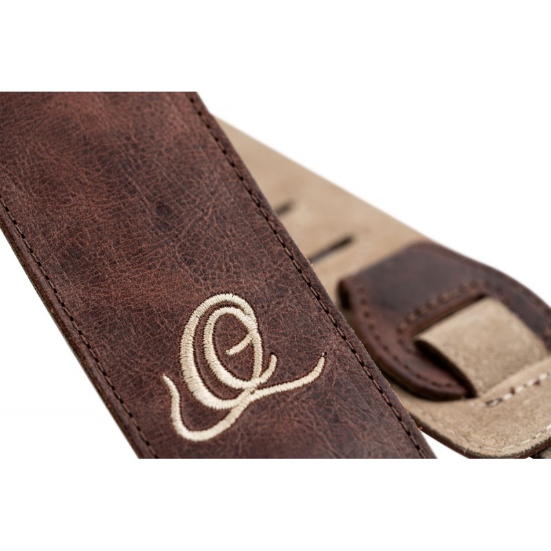 Ortega OSSU-20 - skórzany pasek do gitary - 2