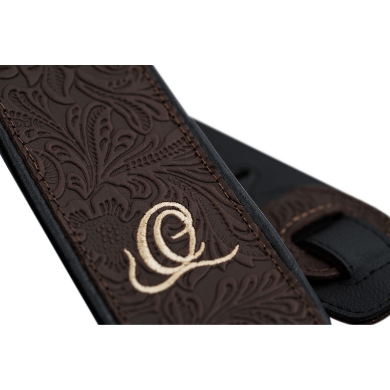 Ortega OSBY-2 - skórzany pasek do gitary - 3