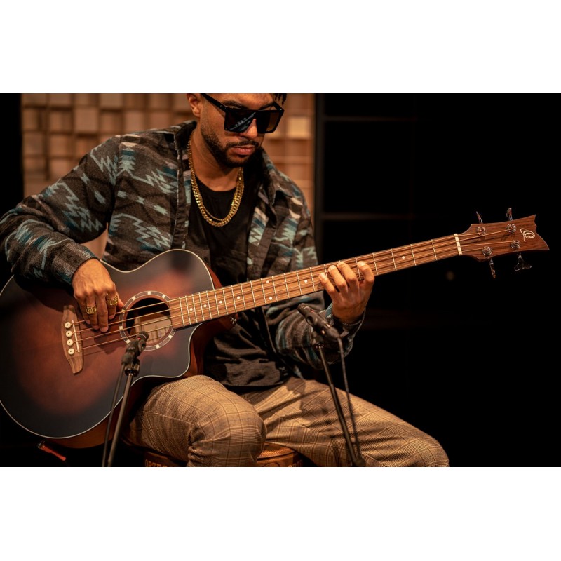 Ortega D7CE-BFT-4 - gitara basowa - 2
