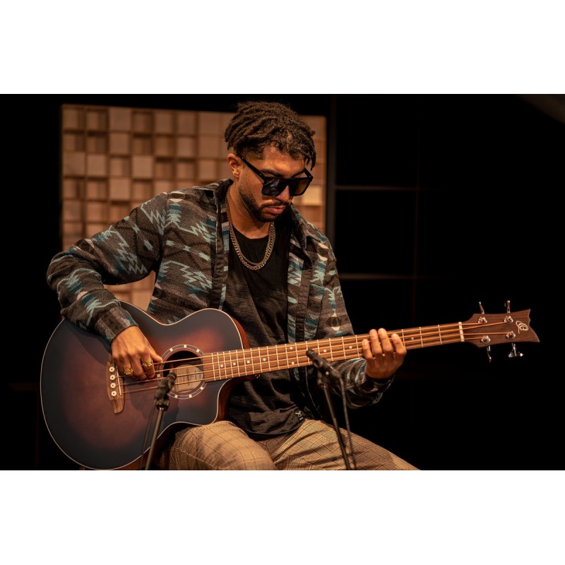 Ortega D7CE-BFT-4 - gitara basowa - 4