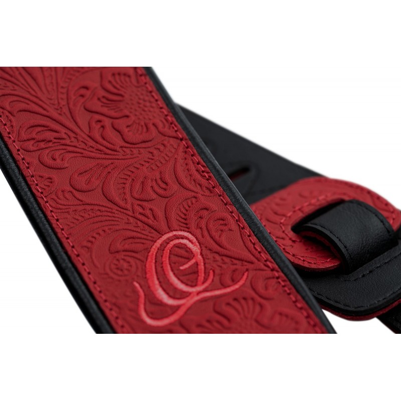 Ortega OSBY-3 - skórzany pasek do gitary - 3