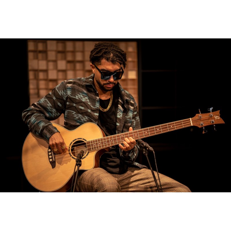 Ortega D7CE-4 - gitara basowa - 4