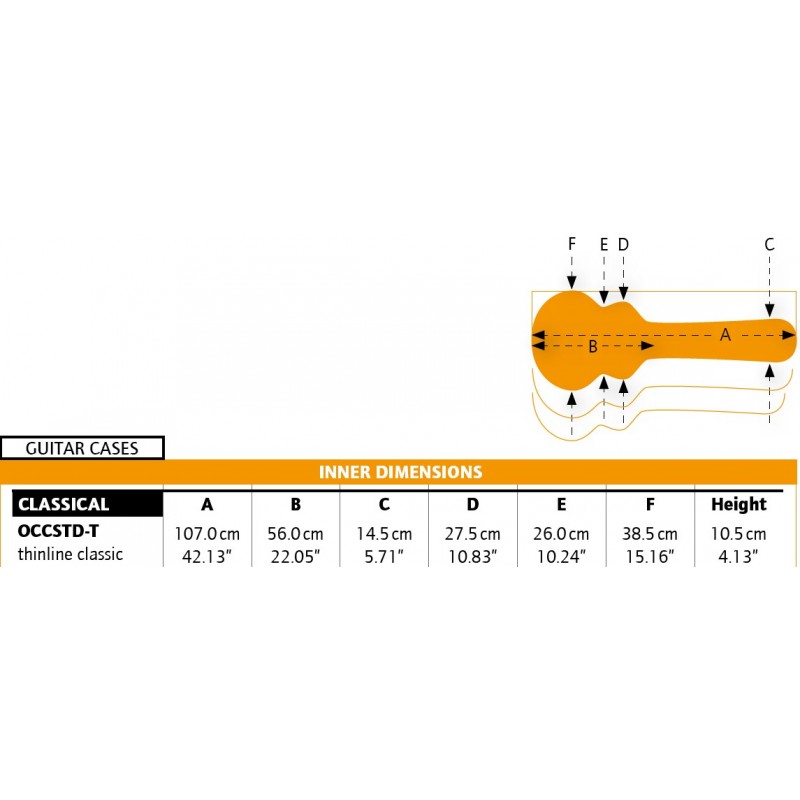 Ortega OCCSTD-T - futerał na gitarę klasyczną - 3