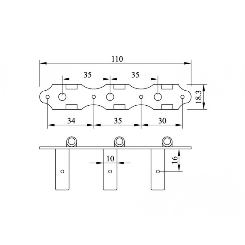 Ortega OTMDLX-GOBK - maszyny do strojenia gitary klasycznej - 2