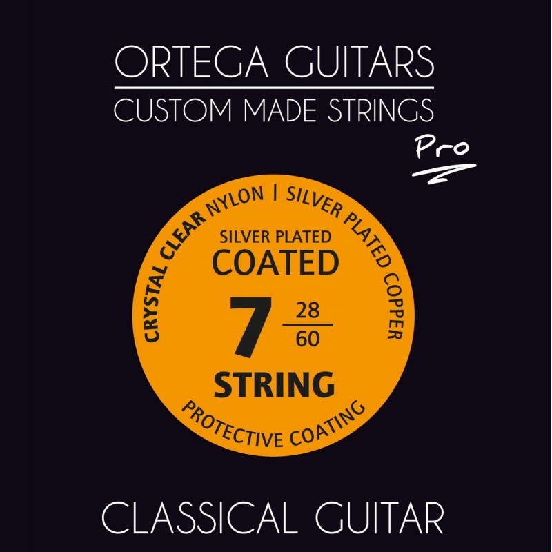 Ortega NYP7 - struny nylonowe do gitary klasycznej (.028/.060) - 1