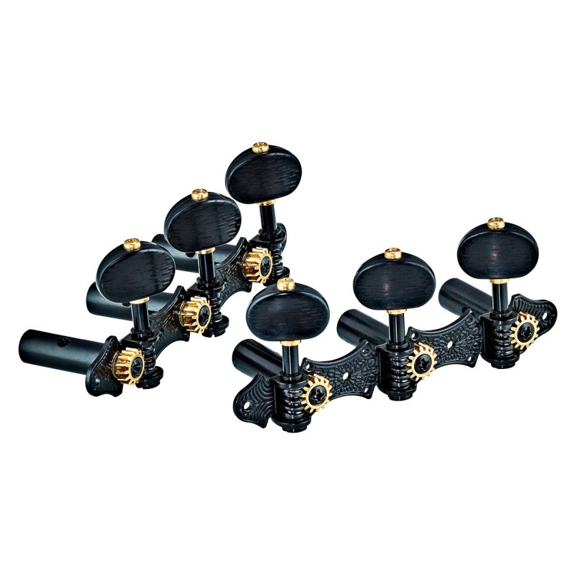 Ortega OTMDLX-BKBK - maszyny do strojenia gitary klasycznej - 1