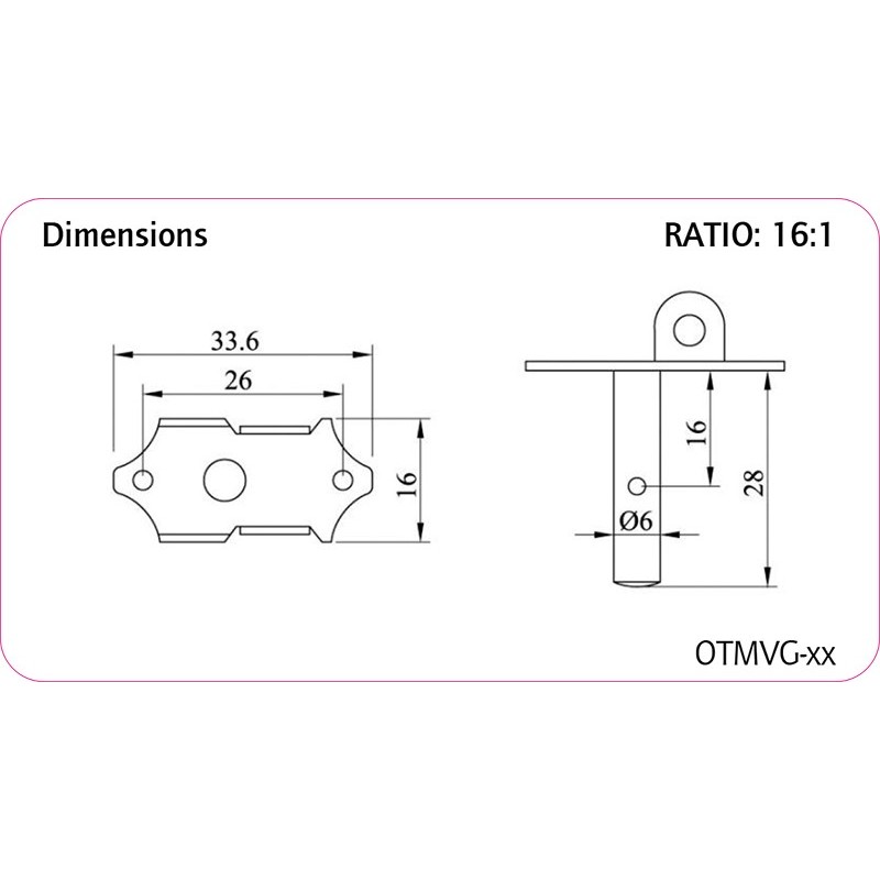 Ortega OTMVG-BS - maszyny do strojenia gitary elektroakustycznej - 2