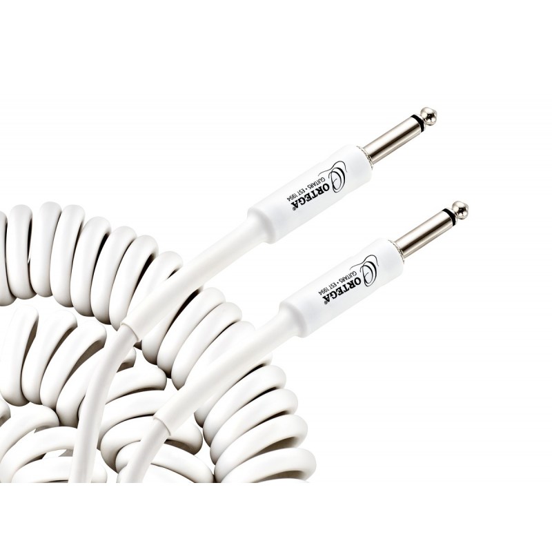 Ortega ORCCIS-30WH - kabel gitarowy - 1