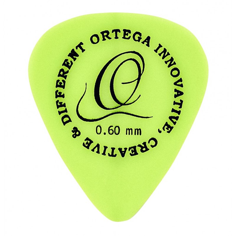 Ortega OGPST12-060 - zestaw kostek gitarowych 0,6 mm (12 szt.) - 1