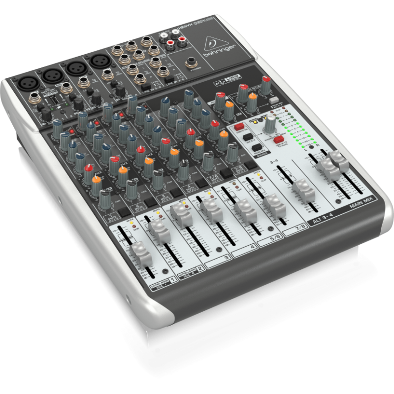 Behringer XENYX Q1204 USB - mikser audio - 3