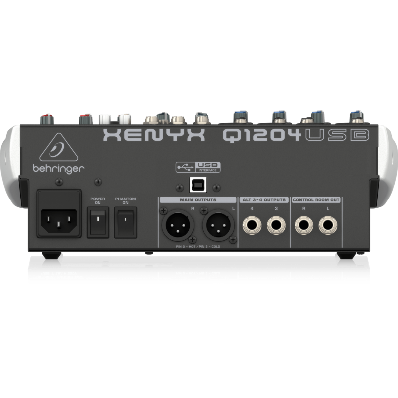 Behringer XENYX Q1204 USB - mikser audio - 4